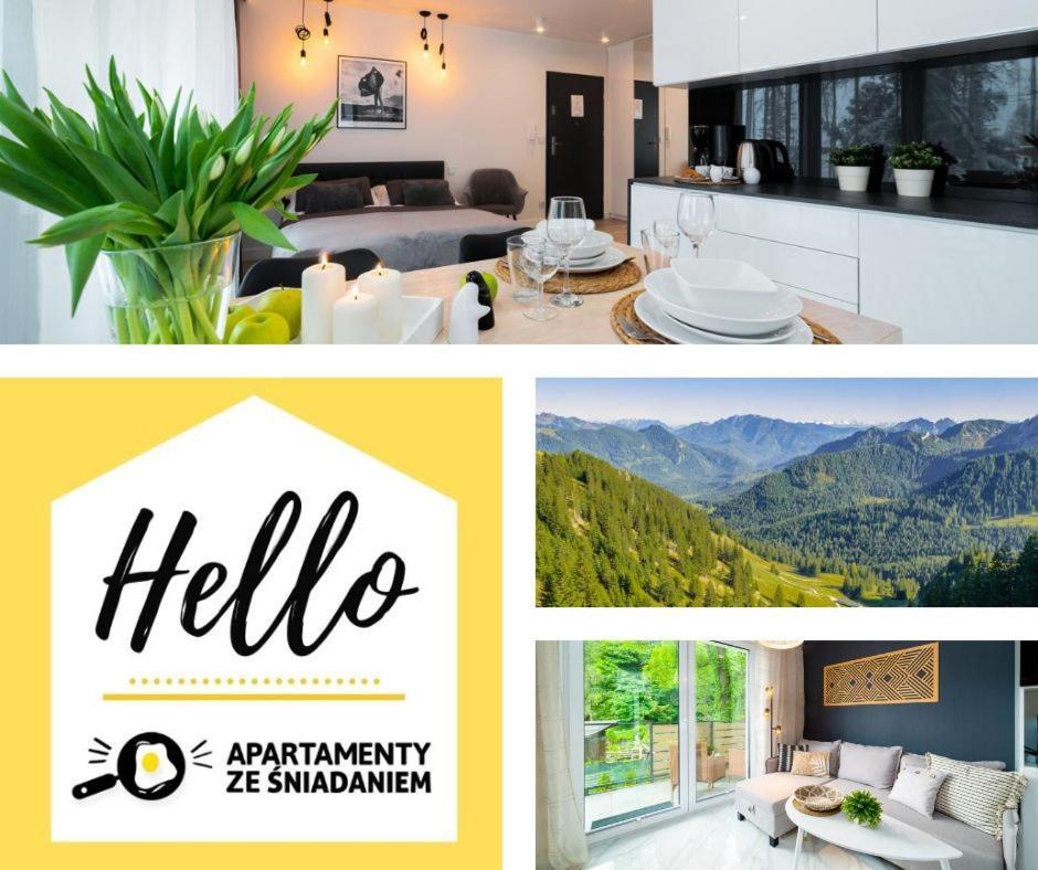 Hello Apartamenty - Wiking Przy Wyciagu Narciarskim 卡尔帕奇 外观 照片